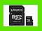KINGSTON -- Karta MicroSD 8GB +ADAPTER! NA PREZENT