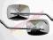 LUSTERKO LUSTERKA UNIWERSALNE CHROM METALOWE M10