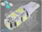 Żarówka samochodowa 9 Led T10 smd 5050 postojowa