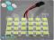 Moduł panel led 24 SMD 5050 T10 FESTOON