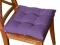 Dekoria, Siedzisko/poduszka na krzesło fiolet
