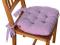 Dekoria, Siedzisko/poduszka na krzesło lawenda