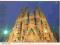 pocztówka BARCELONA Sagroda Familia Gaudi
