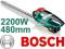 SEKATOR nożyce do żywopłotu 18V BOSCH AHS 48 Li