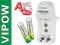 ŁADOWARKA +2 AKUMULATORKI AAA 900mAh ZESTAW VIPOW