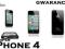 iPhone 4 - Bumper CZARNY lub BIAŁY + Folia LCD
