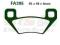 KLOCKI EBC FA395 TT ARCTIC CAT 650 700 KYMCO MXU