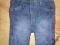 Spodnie F&amp;F jeans 0-3 m 62 cm Body 0-3 m kompl