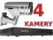 ZESTAW MONITORING 4 KAMERY 650 LINII IR 30M