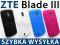 ZTE Blade 3 III | FLEX Grip Case ETUI + 2x FOLIA