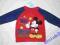 DISNEY MODNA POLAROWA BLUZA MYSZKA MIKI 3-6m-cy