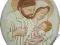 OBRAZEK CERAMIKA ŚWIĘTA RODZINA chrzest ślub 24x31