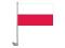 FPOL09: Polska - flaga samochodowa! Sklep