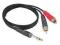 Przewód 2 x RCA chinch - JACK STEREO KLOTZ [DS]