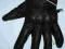 RĘKAWICE MOTOCYKLOWE CZARNE SKÓRZANE XXL ŁASK