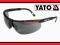 Okulary ochronne szare BHP YATO YT-7368