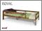Łóżko drewniane Royal z barierką 90x200 - PROMOCJA