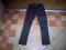 Spodnie jeansowe, wąskie nogawki 128 cm