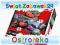 TREFL PUZZLE 3 UKŁADANKI Z FILMU AUTA 34105