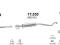 TŁUMIK KOŃCOWY OPEL ASTRA G 1,4I 16V 98-