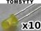 Dioda LED 3mm żółta (10 szt.) /0559-10