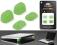 TUCANO ErgoGel - Podkładki pod laptopa (zielony)
