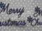 (0005)trinket_tt ***NAPISY MERRY CHRISTMAS 2szt.Gr