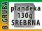 GRUBA MOCNA Plandeka 10x15m PLANDEKI 130g SREBRNA