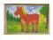 PUZZLE DREWNIANE ZWIERZAKI KONIK BRIMAREX