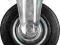 KÓŁKO STAŁE Z CZARNĄ GUMĄ 100MM