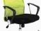 FOTEL Krzesło Obrotowe Q-025 ZIELONY CZARNY