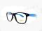 Męskie OPRAWKI NERDY OKULARY antyrefleksy ZERÓWKI