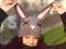Czapka Creepy Gray Rabbit