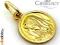 Złoty MEDALIK Z MATKĄ BOŻĄ  AlleZloto_pl WARTO