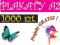 Plakaty A2 1000 szt. PROJEKT + WIZYTÓWKI GRATIS