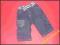 Spodnie jeansowe 3-6 m-cy 68 cm ocieplane
