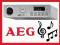 RADIO KUCHENNE PODSZAFKOWE AEG KRC 4338 BUDZIK GW