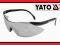 Okulary ochronne szare BHP YATO YT-7376