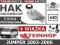 HAK HOLOWNICZY CITROEN JUMPER BUS FURGON 2003-06