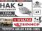 HAK HOLOWNICZY TOYOTA HILUX 1998-2005 + WIĄZKA e4