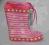 Kalosze PASECZKI*PINK *roz.28*wkł.18cm* ŚCIĄGACZ