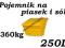 POJEMNIK SKRZYNKA 250L NA PIASEK SÓL SORBENT 250L