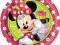 19cm Talerzyki papierowe Myszka Minnie 81862g