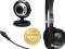 Media-Tech Słuchawki z mikrofonem kamerka MT4024