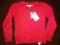 Massimo Dutti sweterek czerwony 7-8L 128-134 NOWA