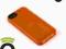 Etui Obudowa + folia Qiotti Sil Orange iPhone 5 5S