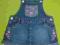Sukienka jeansowa Adams r. 68 3-6 m-cy bdb