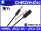 KABEL JACK 3,5 PRZEDŁUŻACZ 3 M CABLETECH 3951-3