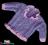 P40*- Śliczny zapinany sweterek na 6-9 msc
