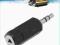 REDUKCJA ADAPTER JACK 3,5mm - GNIAZDO 2,5mm